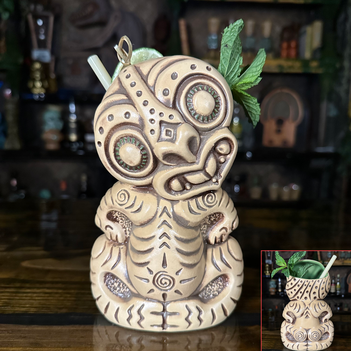 Treasure Tiki Mug, based on Hei Tiki, by TikiLand Trading Co