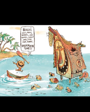 Load image into Gallery viewer, Whittle Hut Rolli Tiki Mug, designed by Jeremy Spears of Woodshop - Limited Time - Ready to ship! (FREE SHIPPING in U.S.)