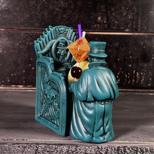 Load image into Gallery viewer, Thor's Phantom Pipes ceramic Tiki Mug (Ghostly Blue Edition) - Ready to Ship! (FREE Shipping in U.S.)