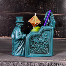 Load image into Gallery viewer, Thor's Phantom Pipes ceramic Tiki Mug (Ghostly Blue Edition) - Ready to Ship! (FREE Shipping in U.S.)