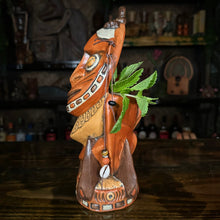 Load image into Gallery viewer, Danielle Mann's "Headhunter Trophy" - Ceramic Tiki Mug - Ready to Ship! (FREE Shipping in U.S.)