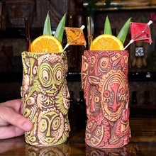 Load image into Gallery viewer, Crowded Hut Tiki Mug, Green and Brown Editions (1 included) - Limited 50 each, designed by Ken Ruzic - Ready to Ship (FREE SHIPPING in U.S.)