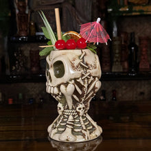 Load image into Gallery viewer, Jeff Granito's Calix Mortis II ceramic Tiki Mug, sculpted by Thor - Ready to Ship! (FREE Shipping in U.S.)