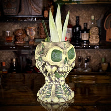 Load image into Gallery viewer, Jeff Granito's Calix Mortis - ceramic Tiki Mug - Ready to Ship (FREE SHIPPING in U.S.)