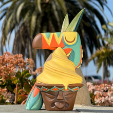 Load image into Gallery viewer, Jeff Granito's Toucan Whip (Blue) - Ceramic Tiki Mug - Ready to Ship
