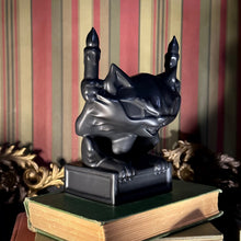 Load image into Gallery viewer, Jeff Granito's Felis Fiercus (The Haunted House Cat) Tiki Mug, sculpted by Thor - Ready to Ship! (FREE SHIPPING in U.S.)