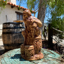 Load image into Gallery viewer, Tom "Thor" Thordarson's "C'Arrrrrrrvin Me Tikis" edition - Sliver me Timbers Tiki Mug - Ready to Ship! (FREE SHIPPING in U.S.)