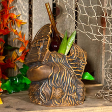Load image into Gallery viewer, Sunken Treasure (Brown) Ceramic Tiki Mug - Ready to Ship! (FREE SHIPPING in U.S.)