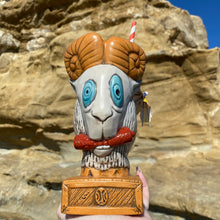 Load image into Gallery viewer, Tiki tOny's KAO POW The Thunder Goat Tiki Mug (Whoopsies), sculpted by Thor - Ready to Ship! (FREE SHIPPING in U.S.)
