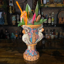 Load image into Gallery viewer, The Glee Club Tiki Mug, designed and sculpted by Thor - Ready to Ship! (FREE SHIPPING in U.S.)