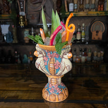 Load image into Gallery viewer, The Glee Club Tiki Mug, designed and sculpted by Thor - Ready to Ship! (FREE SHIPPING in U.S.)