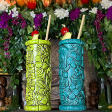 Load image into Gallery viewer, Jeff Granito’s “Tiki Portraits” (2 different mugs!) - Ceramic Tiki Mugs, sculpt by Thor - Ready to Ship (FREE SHIPPING in U.S.)