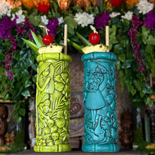 Load image into Gallery viewer, Jeff Granito’s “Tiki Portraits” (2 different mugs!) - Ceramic Tiki Mugs, sculpt by Thor - Ready to Ship (FREE SHIPPING in U.S.)