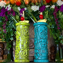 Load image into Gallery viewer, Jeff Granito’s “Tiki Portraits” (2 different mugs!) - Ceramic Tiki Mugs, sculpt by Thor - Ready to Ship (FREE SHIPPING in U.S.)