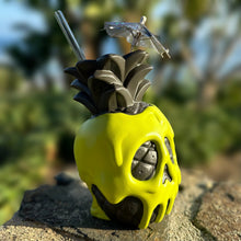 Load image into Gallery viewer, Jeff Granito's Poison Pineapple - Ceramic Tiki Mug - Apple Green - Ready to Ship! (FREE Shipping in U.S.)