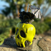 Load image into Gallery viewer, Jeff Granito's Poison Pineapple - Ceramic Tiki Mug - Apple Green - Ready to Ship! (FREE Shipping in U.S.)