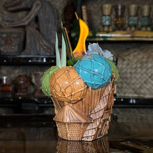 Load image into Gallery viewer, Jeff Granito's Escape to Adventure Tiki Mug, sculpted by Thor - Ready to Ship! (FREE SHIPPING in U.S.)