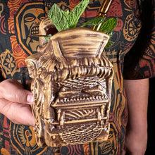 Load image into Gallery viewer, Jungle Cruiser Tiki Mug, designed and sculpted by Thor - Ready to Ship! (FREE SHIPPING in U.S.)