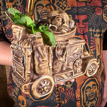 Load image into Gallery viewer, Jungle Cruiser Tiki Mug, designed and sculpted by Thor - Ready to Ship! (FREE SHIPPING in U.S.)
