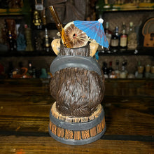 Load image into Gallery viewer, Doug Horne's Booze Chimp Tiki Mug, sculpted by Thor - Ready to Ship! (FREE SHIPPING in U.S.)