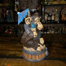 Load image into Gallery viewer, Doug Horne's Booze Chimp Tiki Mug, sculpted by Thor - Ready to Ship! (FREE SHIPPING in U.S.)