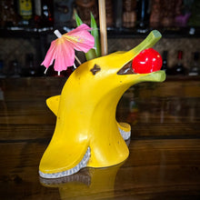 Load image into Gallery viewer, Flipper Sipper - Ceramic Tiki Mug, sculpt by Thor - Ready to Ship (FREE SHIPPING in U.S.)