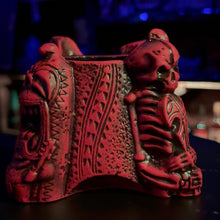Load image into Gallery viewer, Nightmarchers Tiki Mug, designed by Doug Horne, BigToe, Ken Ruzic, McBiff, sculpted by Thor - Limited Edition of 500 - Ready to Ship!