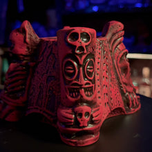Load image into Gallery viewer, Nightmarchers Tiki Mug, designed by Doug Horne, BigToe, Ken Ruzic, McBiff, sculpted by Thor - Limited Edition of 500 - Ready to Ship!