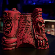 Load image into Gallery viewer, Nightmarchers Tiki Mug, designed by Doug Horne, BigToe, Ken Ruzic, McBiff, sculpted by Thor - Limited Edition of 500 - Ready to Ship!