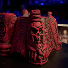 Load image into Gallery viewer, Nightmarchers Tiki Mug, designed by Doug Horne, BigToe, Ken Ruzic, McBiff, sculpted by Thor - Limited Edition of 500 - Ready to Ship!