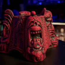 Load image into Gallery viewer, Nightmarchers Tiki Mug, designed by Doug Horne, BigToe, Ken Ruzic, McBiff, sculpted by Thor - Limited Edition of 500 - Ready to Ship!