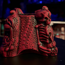 Load image into Gallery viewer, Nightmarchers Tiki Mug, designed by Doug Horne, BigToe, Ken Ruzic, McBiff, sculpted by Thor - Limited Edition of 500 - Ready to Ship!