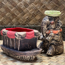 Load image into Gallery viewer, Tiki tOny's De Nile Set - with Skipper's Bote and Sunbathing Bertha Tiki Mugs, sculpted by THOR - Ready to Ship!