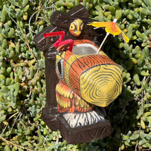 Load image into Gallery viewer, Tiki tOny's Hanging Toucan Tiki Mug (Orange-Yellow), sculpted by Thor - Ready to Ship (FREE SHIPPING in U.S.)