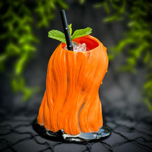 Load image into Gallery viewer, Candy Wild's Creature Girl - Ceramic Tiki Mug - Ready to Ship! (FREE Shipping in U.S.)