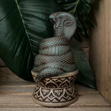 Load image into Gallery viewer, Cobra Idol Tiki Mug, designed and sculpted by Thor - Ready to Ship (FREE SHIPPING in U.S.)