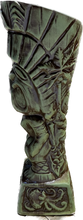 Load image into Gallery viewer, Journey to Hawaii Tiki Mug - Jungle Relic Green Limited Edition of 300, designed by Lost Tiki, Jeff Granito, Thor, and sculpted by Thor - Ready to Ship! (FREE SHIPPING in U.S.)