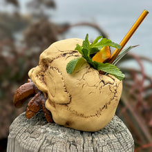 Load image into Gallery viewer, Hermit's Trophy - Ceramic Tiki Mug - Ready to Ship! (FREE Shipping in U.S.)
