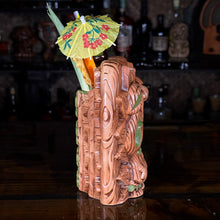Load image into Gallery viewer, The Griper Tiki Mug (Green) designed by Ken Ruzic, sculpted by Thor - Limited Edition of 250 - Ready to Ship! (FREE SHIPPING in U.S.)