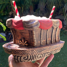 Load image into Gallery viewer, Tiki tOny's Skipper's Bote Tiki Mug - Ready to Ship! (FREE SHIPPING in U.S.)