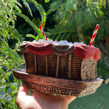 Load image into Gallery viewer, Tiki tOny's Skipper's Bote Tiki Mug - Ready to Ship! (FREE SHIPPING in U.S.)