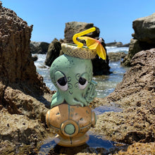 Load image into Gallery viewer, Tiki tOny&#39;s Drunktapus Tiki Mug, sculpted by Thor - DECOR USE ONLY - Ready to Ship! (FREE SHIPPING in U.S.)
