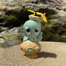 Load image into Gallery viewer, Tiki tOny&#39;s Drunktapus Tiki Mug, sculpted by Thor - DECOR USE ONLY - Ready to Ship! (FREE SHIPPING in U.S.)
