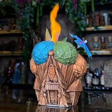 Load image into Gallery viewer, Jeff Granito&#39;s Escape to Adventure Tiki Mug, sculpted by Thor - Ready to Ship! (FREE SHIPPING in U.S.)
