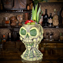 Load image into Gallery viewer, Jeff Granito&#39;s Calix Mortis - ceramic Tiki Mug - Ready to Ship (FREE SHIPPING in U.S.)
