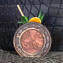 Load image into Gallery viewer, DIVE! DIVE! DIVE!  Sunset Edition - Ceramic Tiki Mug, sculpt by Thor - Ready to Ship!
