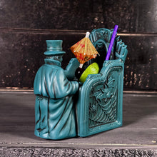 Load image into Gallery viewer, Thor's Phantom Pipes ceramic Tiki Mug (Ghostly Blue Edition) - Ready to Ship! (FREE Shipping in U.S.)
