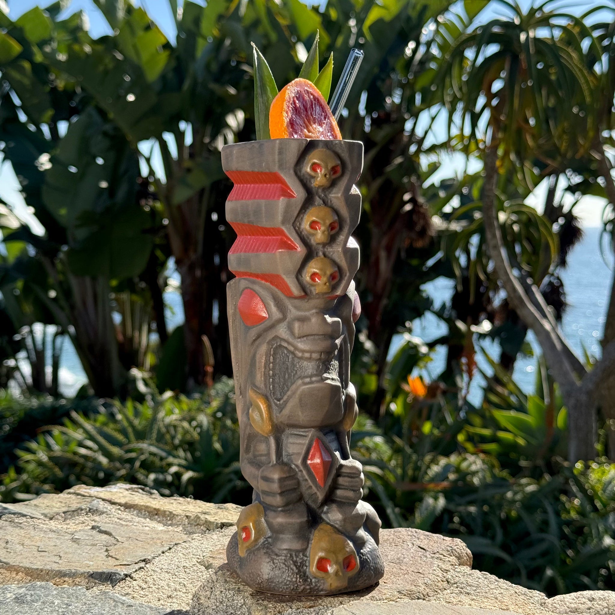 Jeff Granito's Tabu Isle - Ceramic Tiki Mug - Ready to Ship