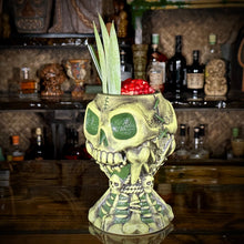 Load image into Gallery viewer, Jeff Granito&#39;s Calix Mortis - ceramic Tiki Mug - Ready to Ship (FREE SHIPPING in U.S.)
