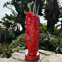 Load image into Gallery viewer, Jeff Granito's RedRum - Ceramic Tiki Mug - Bright Red Rum - Ready to Ship! (FREE Shipping in U.S.)
